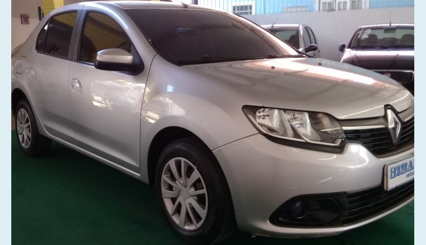 RENAULT LOGAN 1.0 EXPRESSION 16V FLEX 4P - PRATA - 2016 Foto 1 (Grande)