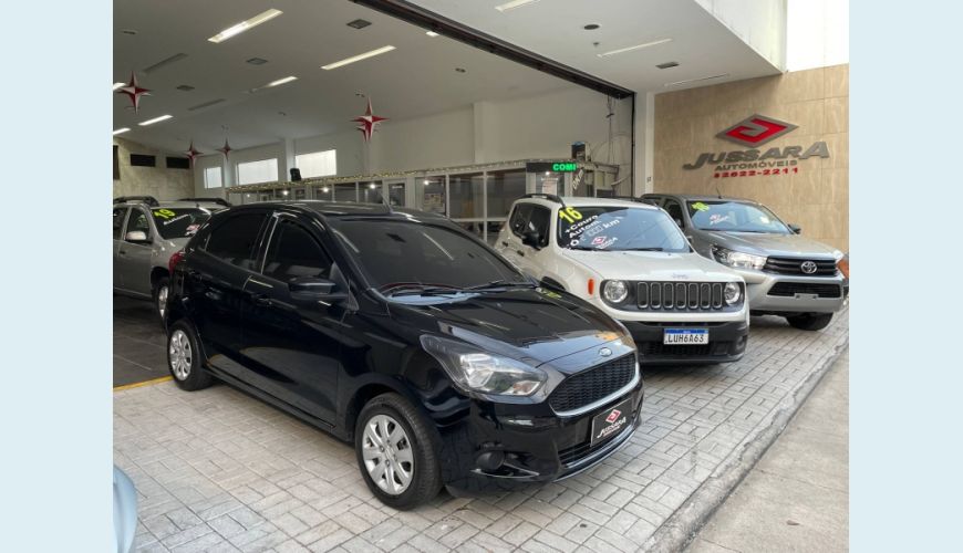 FORD KA 1.0 TI-VCT FLEX SE PLUS - PRETO - 2018 Foto 1 (Grande)