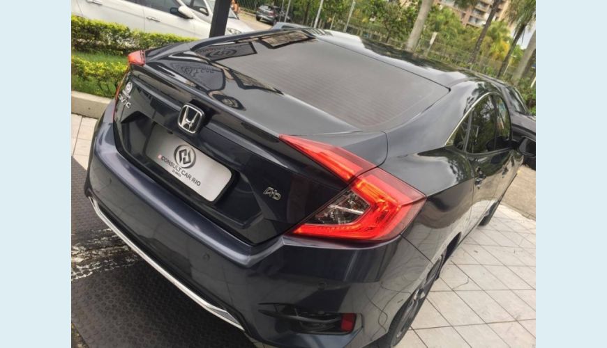 HONDA CIVIC 2.0 16V FLEXONE EXL 4P CVT - AZUL - 2021 Foto 1 (Grande)