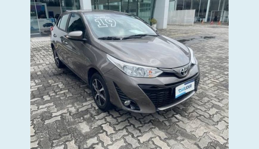 TOYOTA YARIS 1.5 16V FLEX XS MULTIDRIVE - CINZA - 2019 Foto 1 (Grande)