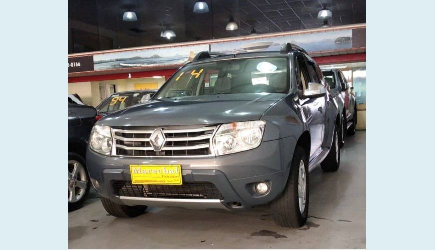 RENAULT DUSTER 1.6 DYNAMIQUE 4X2 16V FLEX 4P - CINZA - 2014 Foto 1 (Grande)