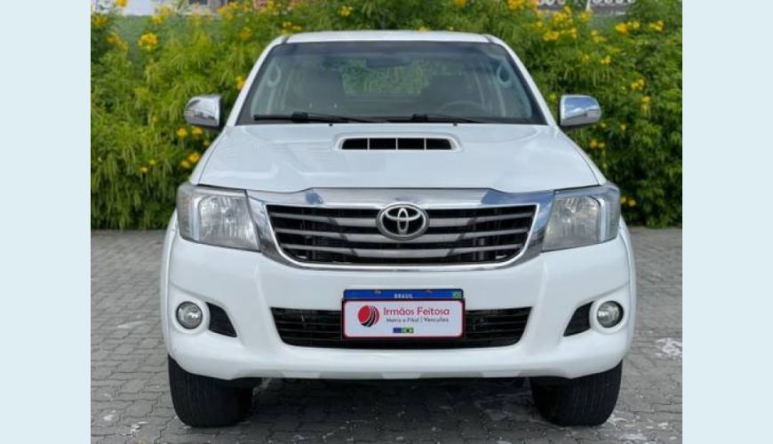 TOYOTA HILUX 3.0 SRV 4X4 CD 16V TURBO INTERCOOLER DIESEL 4P AUT. - BRANCO - 2014 Foto 1 (Grande)