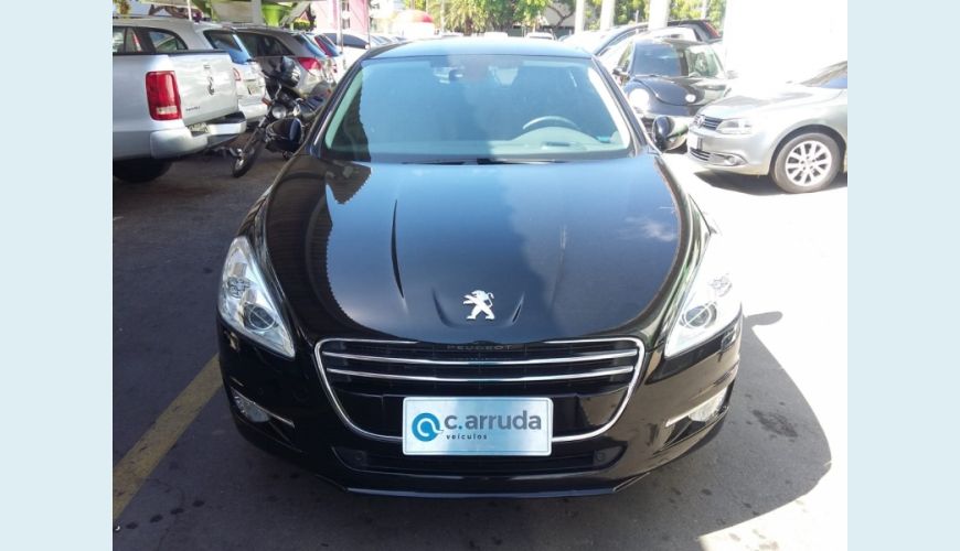 PEUGEOT 508 1.6 16V THP 4P AUT. - PRETO - 2012 Foto 1 (Grande)