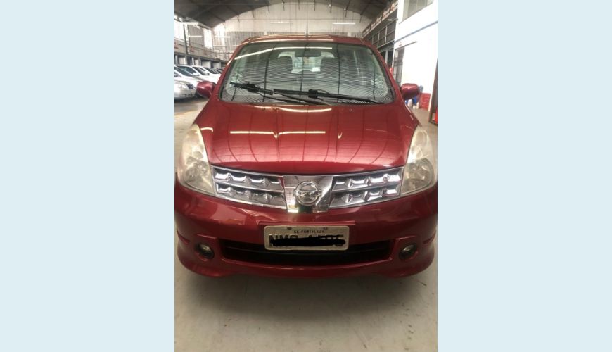 NISSAN LIVINA 1.8 SL 16V FLEX 4P AUT. - VINHO - 2010 Foto 1 (Grande)