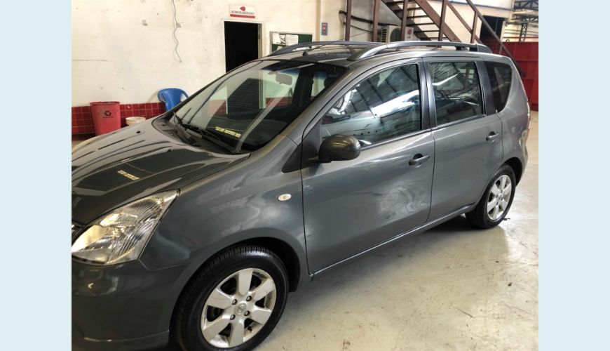 NISSAN LIVINA 1.8 SL 16V FLEX 4P AUT. - CINZA - 2012 Foto 1 (Grande)