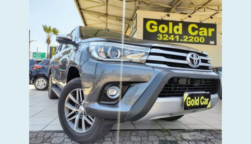TOYOTA HILUX 2.8 SRX 4X4 CD 16V DIESEL 4P AUT. - CINZA - 2018 Foto 1 (Grande)