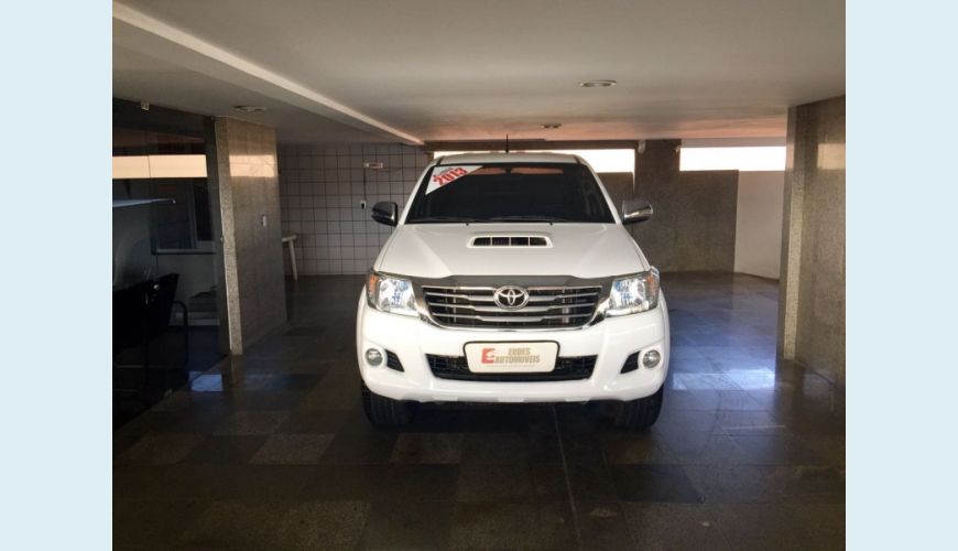 TOYOTA HILUX 3.0 SRV 4X4 CD 16V TURBO INTERCOOLER DIESEL 4P AUT. - BRANCO - 2013 Foto 1 (Grande)