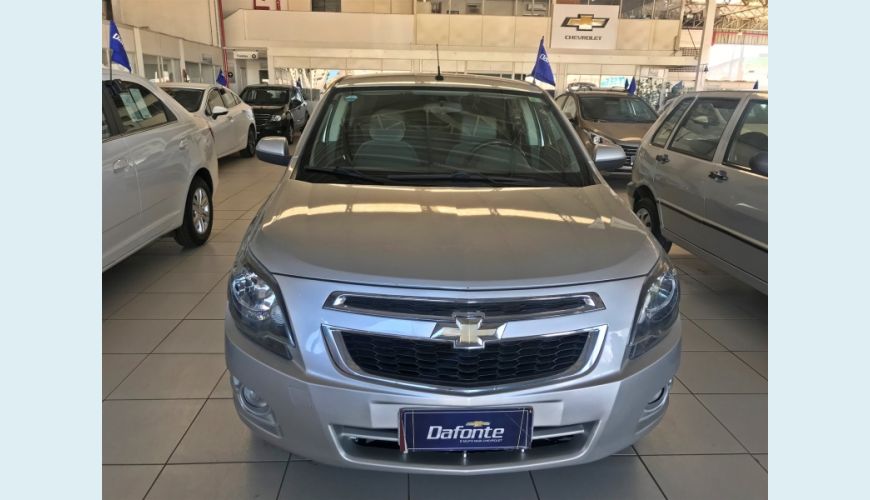 CHEVROLET COBALT 1.4 MPFI LTZ 8V FLEX 4P - PRATA - 2014 Foto 1 (Grande)