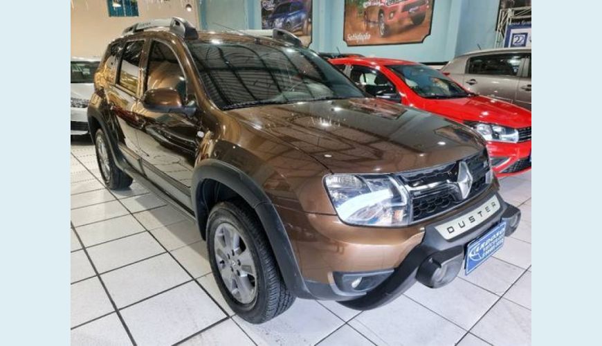 RENAULT DUSTER 1.6 16V SCE FLEX DYNAMIQUE X-TRONIC - MARROM - 2019 Foto 1 (Grande)