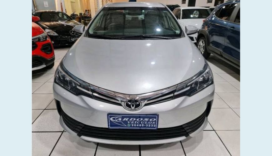 TOYOTA COROLLA 1.8 GLI UPPER 16V FLEX 4P AUT. - PRATA - 2019 Foto 1 (Grande)