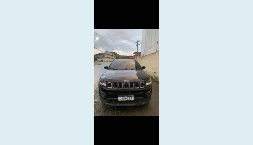 JEEP COMPASS 2.0 16V FLEX LONGITUDE AUT. - PRETO - 2017 Foto 1 (Grande)