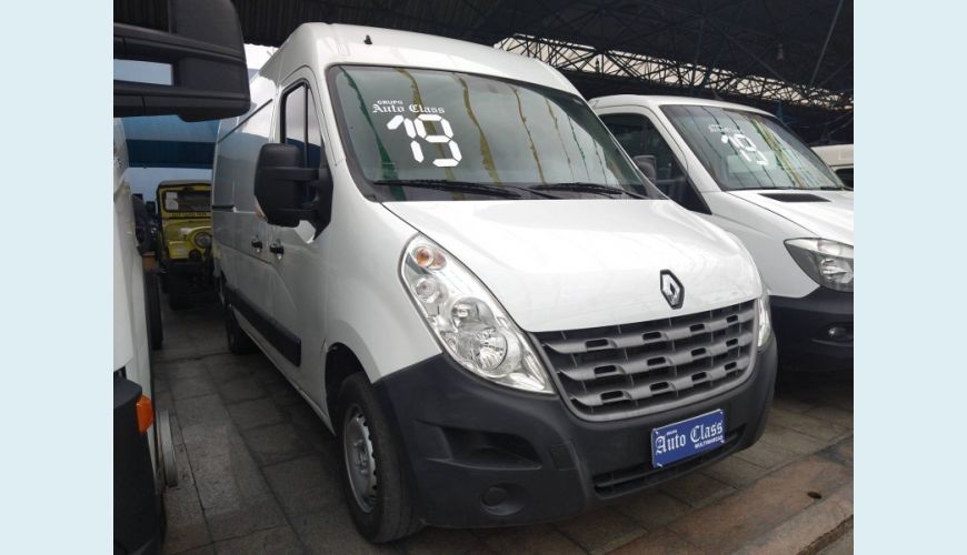 RENAULT MASTER 2.3 DCI DIESEL FURGÃO L1H1 3P - BRANCO - 2018 Foto 1 (Grande)