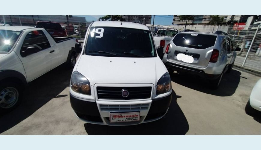 FIAT DOBLO 1.8 MPI ESSENCE 7L 16V FLEX 4P - BRANCO - 2019 Foto 1 (Grande)