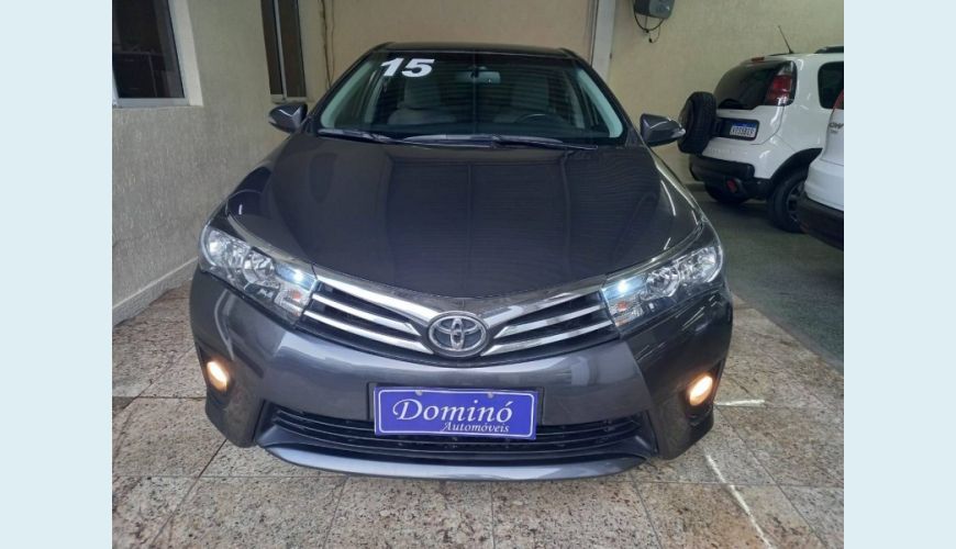 TOYOTA COROLLA 2.0 XEI 16V FLEX 4P AUT. - CINZA - 2015 Foto 1 (Grande)