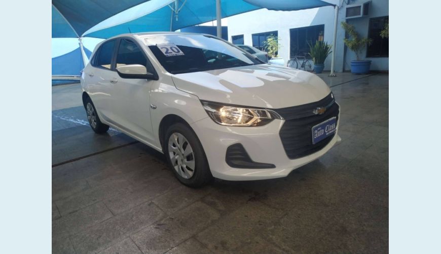CHEVROLET ONIX 1.0 FLEX LT - BRANCO - 2020 Foto 1 (Grande)
