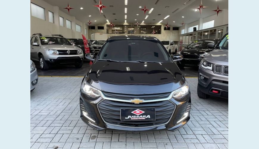 CHEVROLET ONIX 1.0 TURBO FLEX PREMIER AUT. - PRETO - 2021 Foto 1 (Grande)