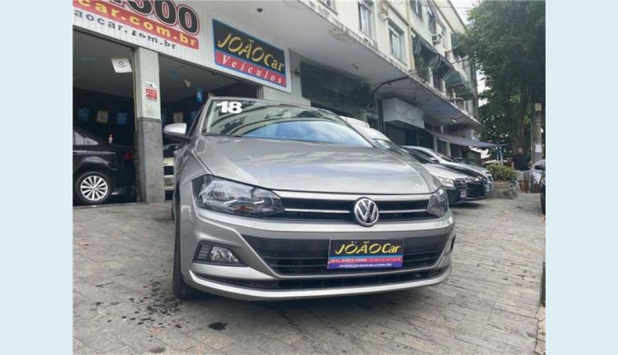 VOLKSWAGEN VIRTUS 1.0 200 TSI COMFORTLINE AUT. - CINZA - 2018 Foto 1 (Grande)