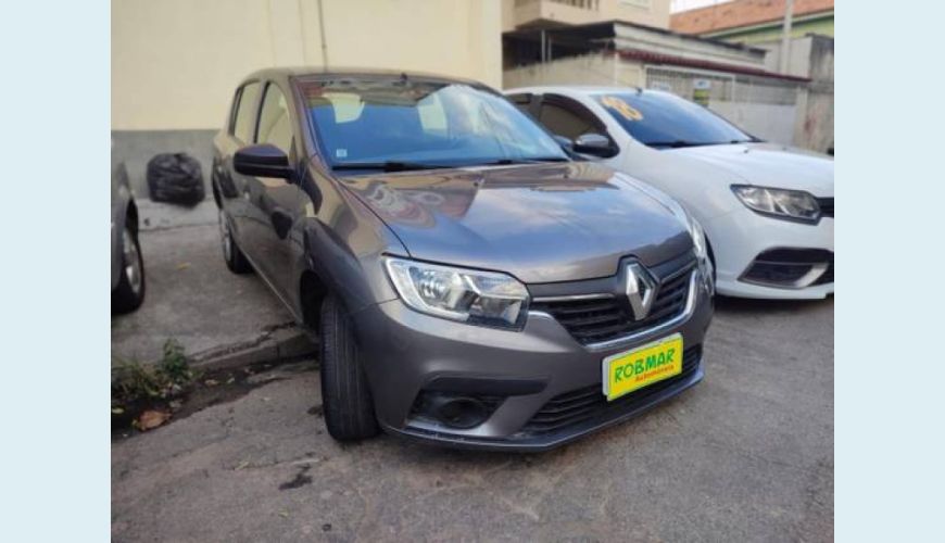 RENAULT SANDERO 1.0 12V SCE FLEX LIFE - CINZA - 2021 Foto 1 (Grande)