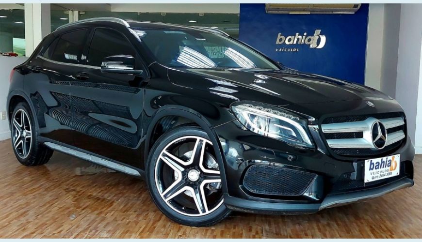 MERCEDES-BENZ GLA 250 2.0 16V TURBO SPORT 4P AUT. - PRETO - 2015 Foto 1 (Grande)