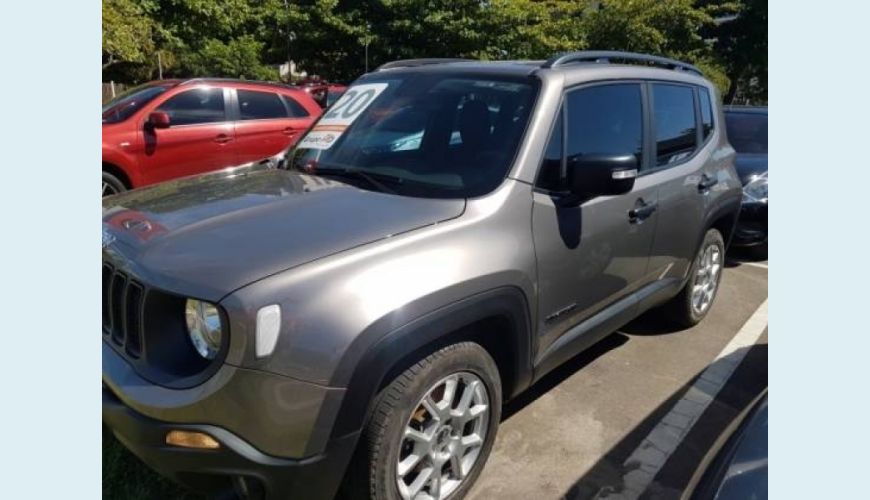 JEEP RENEGADE 1.8 16V FLEX SPORT 4P AUT. - CINZA - 2020 Foto 1 (Grande)