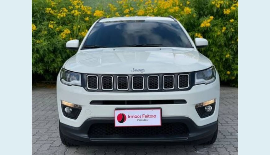 JEEP COMPASS 2.0 16V FLEX LONGITUDE AUT. - BRANCO - 2018 Foto 1 (Grande)