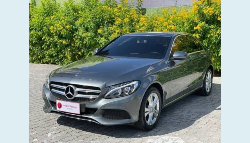 MERCEDES-BENZ C 180 1.6 CGI FLEX AVANTGARDE 7G-TRONIC - CINZA - 2017 Foto 1 (Grande)