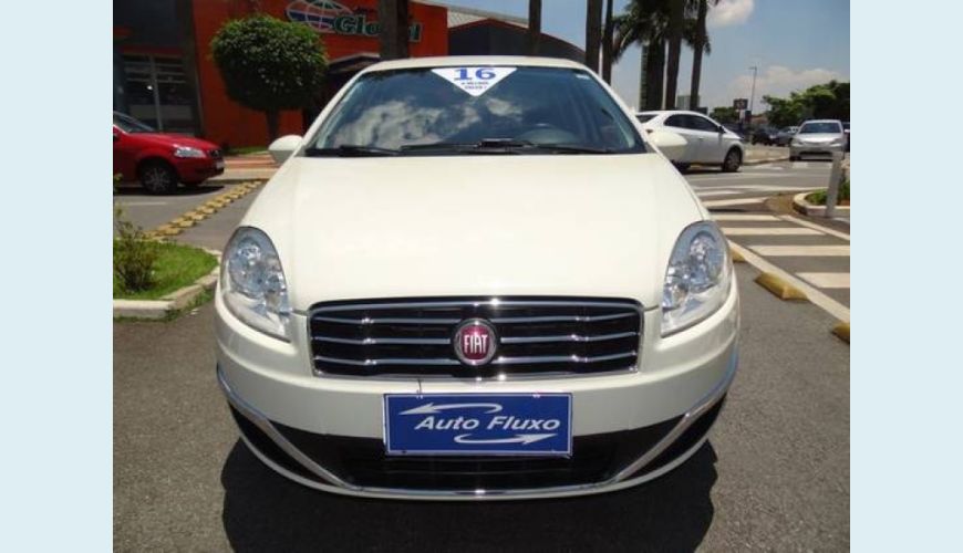 FIAT LINEA 1.8 ESSENCE 16V FLEX 4P AUT. - BRANCO - 2016 Foto 1 (Grande)