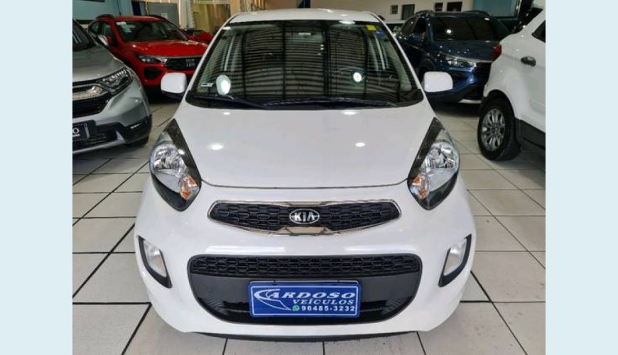 KIA PICANTO 1.0 EX 12V FLEX 4P - BRANCO - 2017 Foto 1 (Grande)
