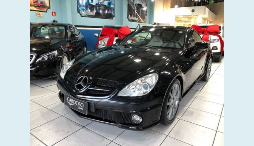 MERCEDES-BENZ SLK 200 1.8 16V KOMPRESSOR AUT. - PRETO - 2011 Foto 1 (Grande)