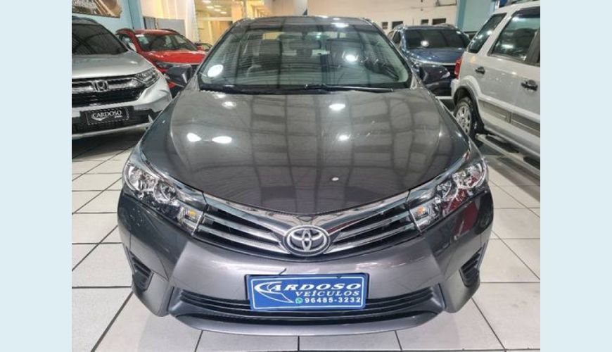 TOYOTA COROLLA 1.8 GLI 16V FLEX 4P AUT. - CINZA - 2017 Foto 1 (Grande)