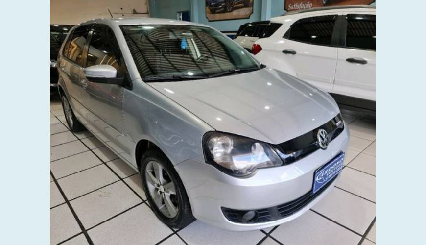 VOLKSWAGEN POLO 1.6 MI BLUEMOTION 8V FLEX 4P - PRATA - 2014 Foto 1 (Grande)