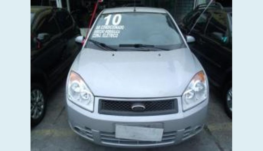 FORD FIESTA 1.6 MPI SEDAN 8V FLEX 4P - PRATA - 2010 Foto 1 (Grande)