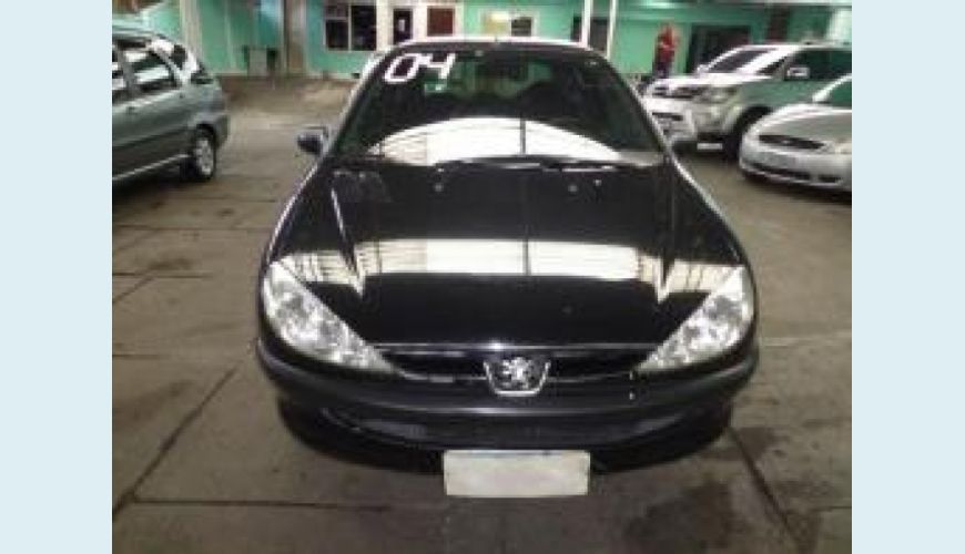 PEUGEOT 206 1.0 SELECTION 16V 4P - PRETO - 2004 Foto 1 (Grande)