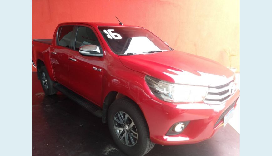 TOYOTA HILUX 2.8 SRV 4X4 CD 16V DIESEL 4P AUT. - VERMELHO - 2016 Foto 1 (Grande)