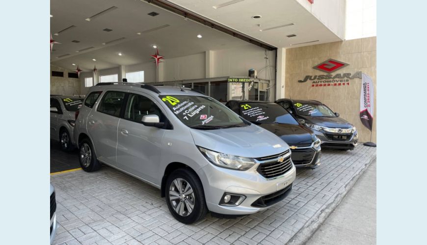 CHEVROLET SPIN 1.8 PREMIER 8V FLEX 4P AUT. - PRATA - 2020 Foto 1 (Grande)