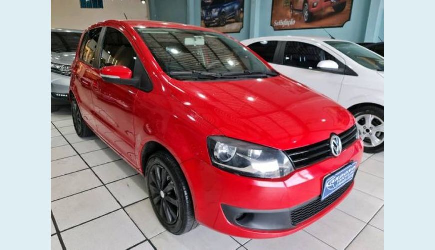 VOLKSWAGEN FOX 1.6 MI 8V FLEX 4P - VERMELHO - 2013 Foto 1 (Grande)