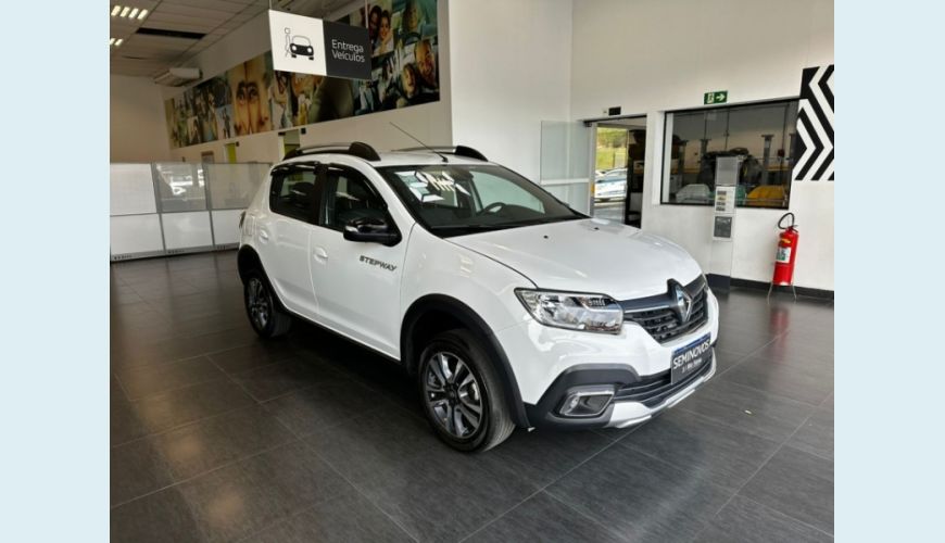 RENAULT STEPWAY 1.6 16V SCE FLEX ICONIC X-TRONIC - BRANCO - 2024 Foto 1 (Grande)