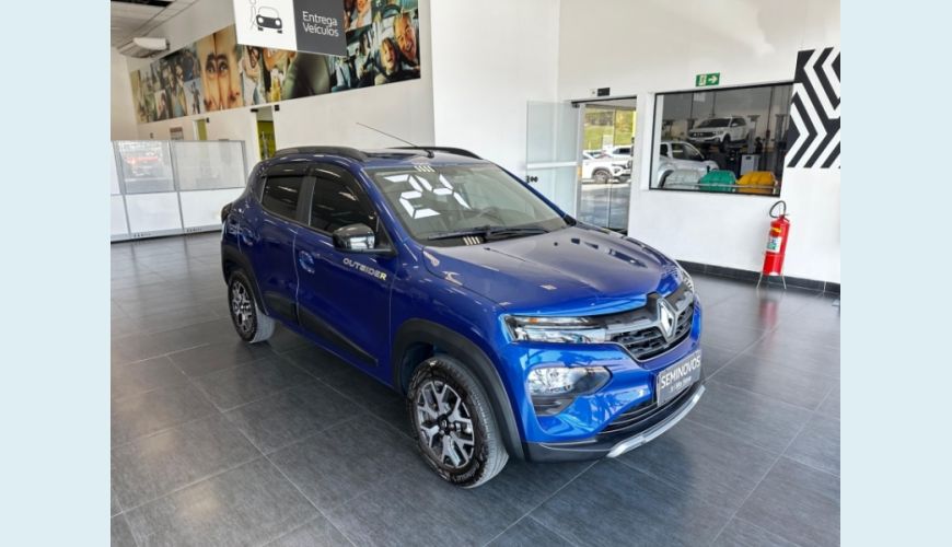 RENAULT KWID 1.0 12V SCE FLEX OUTSIDER MANUAL - AZUL - 2024 Foto 1 (Grande)