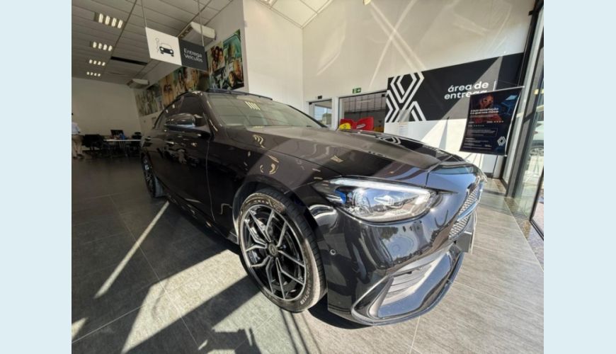 MERCEDES-BENZ C 300 EQ BOOST AMG LINE 2.0 HIBRIDO ELETRICO/ AUT. 4P - PRETO - 2025 Foto 1 (Grande)