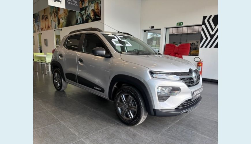 RENAULT KWID ZEN 1.0 12V FLEX AUT. 5P - PRATA - 2025 Foto 1 (Grande)