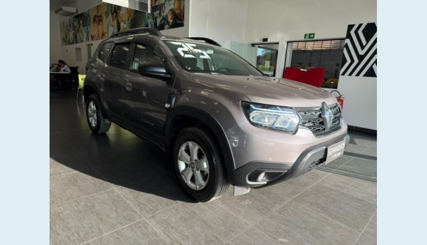 RENAULT RENAULT DUSTER INTENSE PLUS 1.6 16V FLEX AUT. 5P - CINZA - 2025 Foto 1 (Grande)