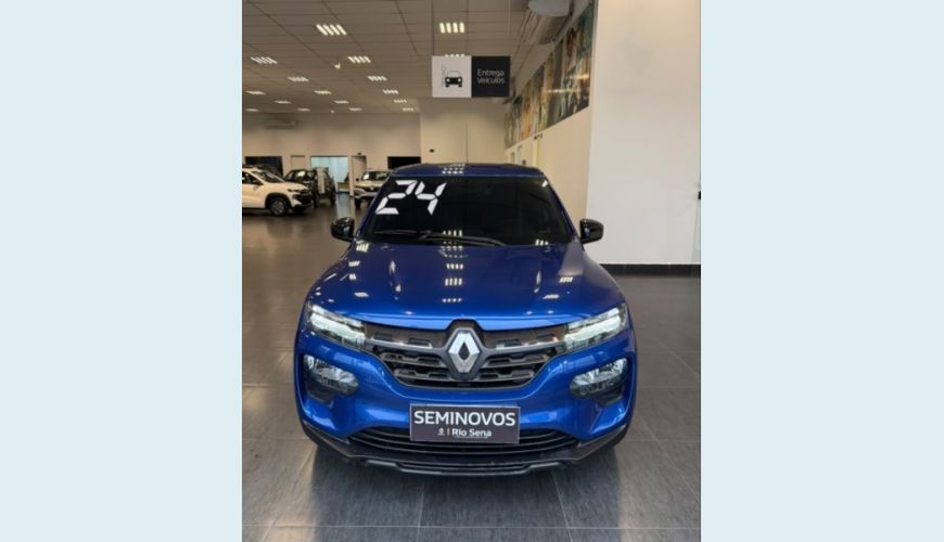 RENAULT KWID INTENSE 1.0 12V FLEX AUT. 5P - AZUL - 2024 Foto 1 (Grande)