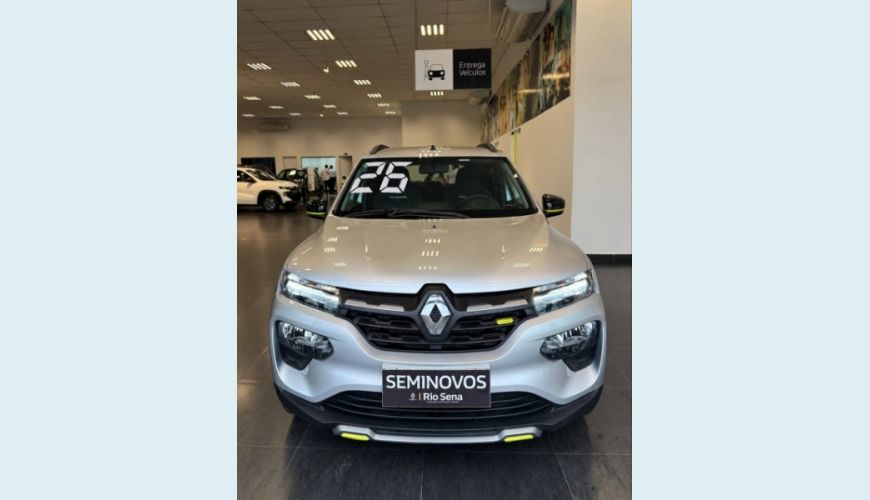 RENAULT RENAULT KWID SCE OUTSIDER 1.0 12V FLEX AUT. 5P - PRATA - 2026 Foto 1 (Grande)
