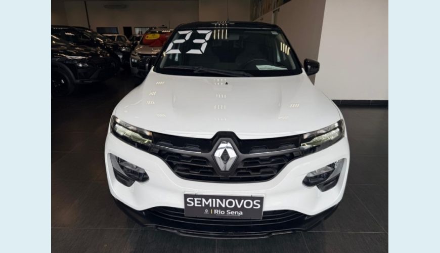 RENAULT KWID 1.0 12V SCE FLEX INTENSE MANUAL - BRANCO - 2023 Foto 1 (Grande)
