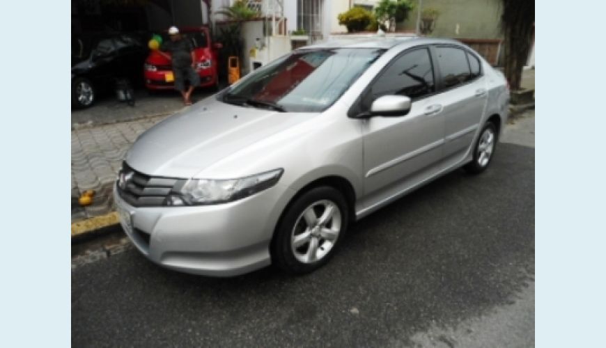 HONDA CITY LX 4P 1.5 FLEX - PRATA - 2011 Foto 1 (Grande)