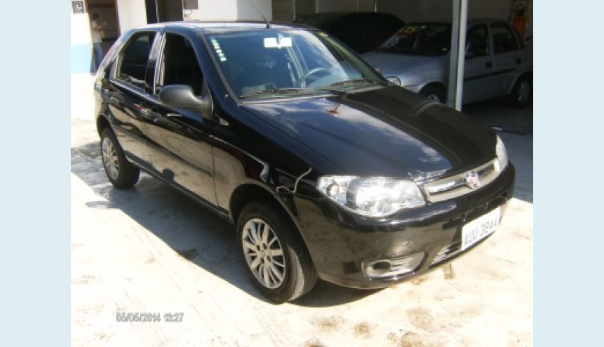 FIAT PALIO 1.0 ECONOMY FIRE FLEX 8V 4P - PRETO - 2012 Foto 1 (Grande)