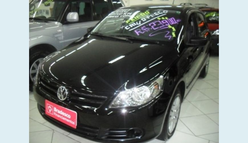 VOLKSWAGEN GOL TREND G5 4P 1.0 FLEX - PRETO - 2010 Foto 1 (Grande)