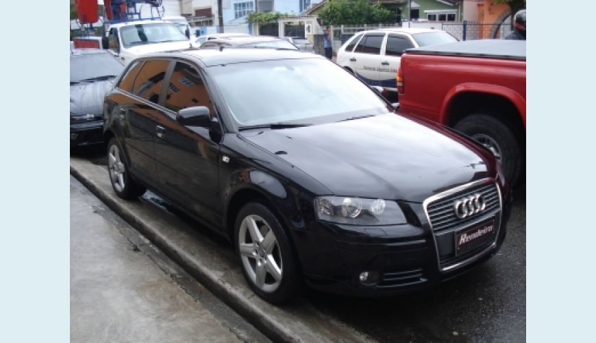AUDI A3 SPORTBACK 2.0 16V TFSI S-TRONIC - PRETO - 2007 Foto 1 (Grande)
