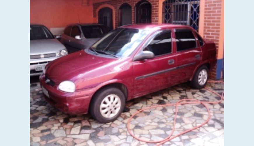 CHEVROLET CORSA SEDAN 4P 1.0 - VINHO - 2000 Foto 1 (Grande)