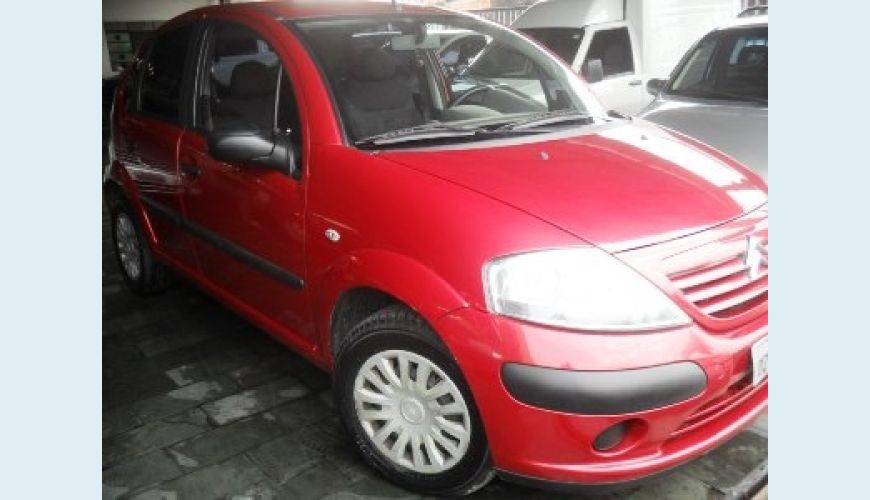 CITROËN C3 1.4 FLEX - VERMELHO - 2008 Foto 1 (Grande)
